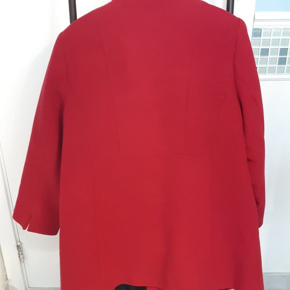 Laura plus cherry red jacket - size 16 - Picture 5 of 6